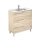 Conjunto mueble de baño fondo reducido 39 cm Royo Vitale 3d 15