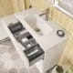 Conjunto mueble de baño fondo reducido 39 cm Royo Vitale Detalle 10