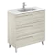 Conjunto mueble de baño fondo reducido 39 cm Royo Vitale 3d 14