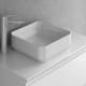 Conjunto mueble de baño con lavabo sobre encimera Amizuva Nara Top Detalle 3