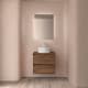 Conjunto mueble de baño con encimera de madera Salgar Noja Ambiente 13