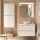 Mueble de baño con encimera de madera Salgar Noja Principal 2