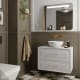 Mueble de baño con encimera de madera Salgar Renoir Ambiente 10