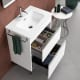 Conjunto mueble de baño fondo reducido 41cm Coycama Berna Detalle 2