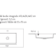 Lavabo encastrado Bruntec Ideal Croquis 2
