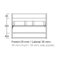 Mueble de baño Coycama Landes Croquis 6