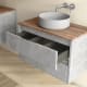 Mueble de baño con encimera de resina Bruntec Boston Detalle 5