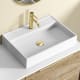 Lavabo sobre encimera Coycama Zante Detalle 1