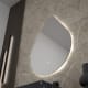 Espejo de baño con luz LED de Eurobath, Lluvia Detalle 2