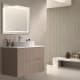 Mueble de baño con encimera piedra compactada blanca Bruntec Ebi colores Principal 5