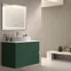 Mueble de baño con encimera piedra compactada blanca Bruntec Ebi colores Principal 7