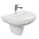 Lavabo con semipedestal Strohm Teka Principal 0