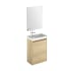 Conjunto completo mueble de baño fondo reducido 27,5 cm Royo Enjoy 3d 11