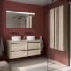 Mueble de baño con encimera de madera Salgar Attila Principal 2