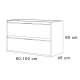 Mueble de baño Bruntec Artemisa Croquis 10