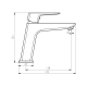 Grifo de lavabo GME Marriot Croquis 10