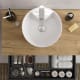 Mueble de baño para lavabo sobre encimera Salgar Bequia Detalle 10