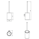 Escobillero de baño Cosmic Architect S+ Croquis 23