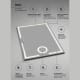 Espejo de baño con luz LED Ledimex Malta Detalle 6