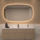Espejo de baño con luz LED Bruntec Look Principal 2