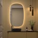 Espejo de baño con luz LED Bruntec Look Principal 4