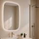 Espejo de baño con luz LED de Bruntec Look Ambiente 4