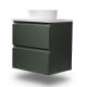 Mueble de baño pequeño Bruntec Nivo 2 cajones suspendido Principal 1