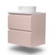 Mueble de baño pequeño Bruntec Nivo 2 cajones suspendido Principal 0