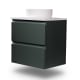 Mueble de baño pequeño Bruntec Nivo 2 cajones suspendido Principal 5
