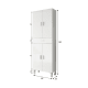 Columna de baño Bruntec Aruba Croquis 10