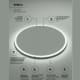 Espejo de baño con luz LED Ledimex Bélgica Detalle 7