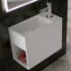 Lavabo de baño suspendido fondo reducido Art and Bath Jazz Principal 0