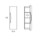 Columna de baño Viso Bath Arco Croquis 4