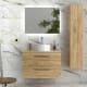 Conjunto mueble de baño con lavabo sobre encimera Salgar Morai Principal 0