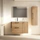 Conjunto de mueble de baño suspendido con lavabo Flat VisoBath Verso Principal 7