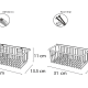 Estante para ducha Bruntec 600 Croquis 6