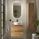 Mueble de baño con encimera del mismo color del mueble Salgar Vima Principal 1