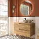 Mueble de baño con encimera del mismo color del mueble Salgar Vima Principal 1