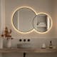 Espejo de baño con luz LED Bruntec Solaris Principal 1