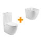 Pack inodoro + bidé Bruntec Roundy Principal 0