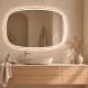 Espejo de baño con luz LED Bruntec Leda Principal 3