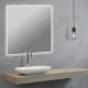 Espejo de baño con luz LED Bruntec Lisa Principal 1