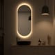 Espejo de baño con luz LED Bruntec Pol Principal 6