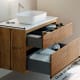 Mueble de baño madera maciza con encimera de solid surface Bruntec Alpes 5 Croquis 4