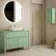 Mueble de baño con encimera de madera maciza Bruntec Laponia Principal 3