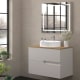 Mueble de baño con encimera de madera Bruntec Lia colores Principal 1