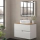 Mueble de baño con encimera de madera Bruntec Lia colores Principal 0