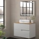 Mueble de baño con encimera de madera Bruntec Lia colores Principal 3