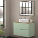 Mueble de baño con encimera de madera Bruntec Lia colores Principal 8