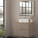 Mueble de baño con encimera de madera Bruntec Lia colores Principal 4